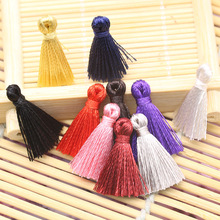 实体工厂优惠供应人造丝2CM涤纶迷你小流苏穗子 DIY手工配件穗头