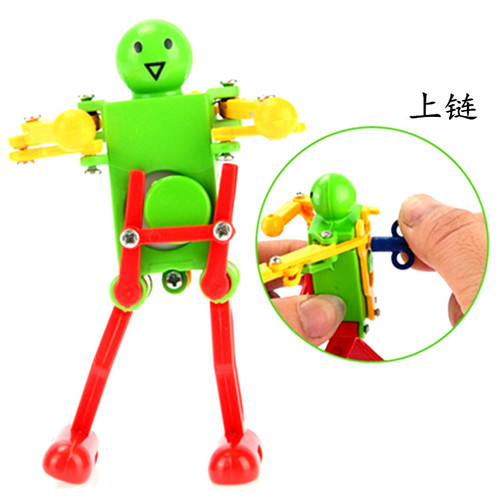 Chain Dancing Robot Toy, Wind-up Robot, Dancing Robot Stands Hot Selling Children's Toy Wholesale
