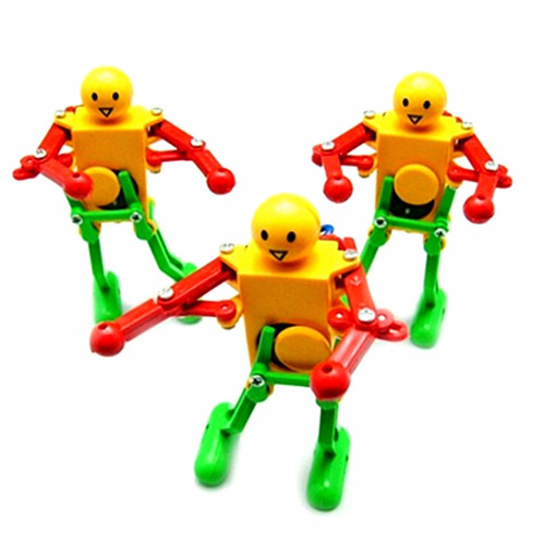 Chain Dancing Robot Toy, Wind-up Robot, Dancing Robot Stands Hot Selling Children's Toy Wholesale