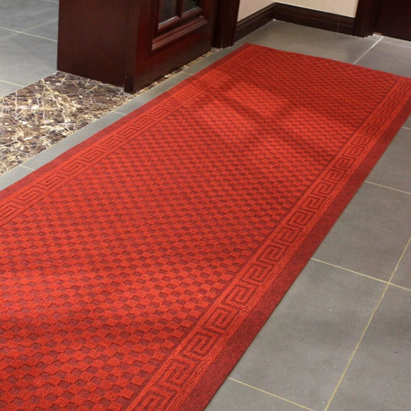 Нескользящая замшевая ПВХ-код floor mat, резиновая подкладка, впитывающая воду дорожка у входа и на кухню