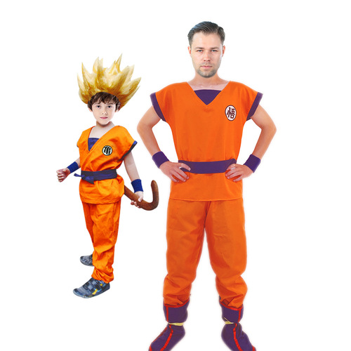 Dragon Ball Sun Wukong Costume Children's Men's Turtle Pie Cosplay Animation Performance Costume Halloween Costume
