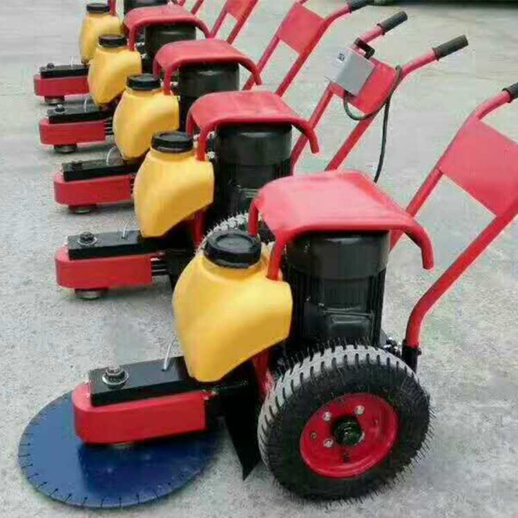 厂家批发手推式切桩机价格  手推式快速切桩机价格