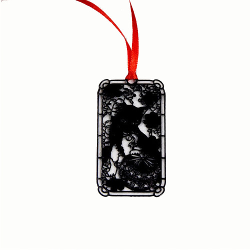 Manufacturer Black Cat Series Stainless Steel Metal Black Paint Bookmark Exquisite Retro Gift Gift Bookmark