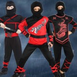 Хэллоуин косплей аниме детский спектакль Наруто cos костюм АНБУ костюм детский невидимый костюм ниндзя