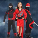 Хэллоуин косплей аниме детский спектакль Наруто cos костюм АНБУ костюм детский невидимый костюм ниндзя