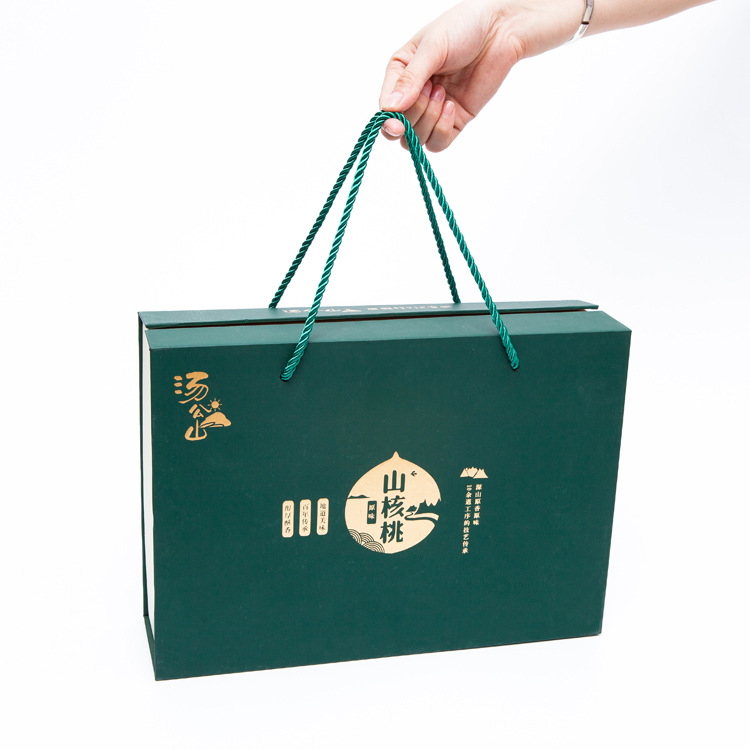 厂家直供春节礼盒 茶叶花茶食品农产品印刷纸包装春节礼盒 包设计