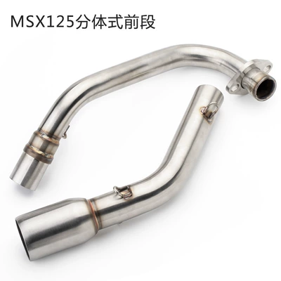Motorcycle exhaust pipe Engine Stainless Steel Front