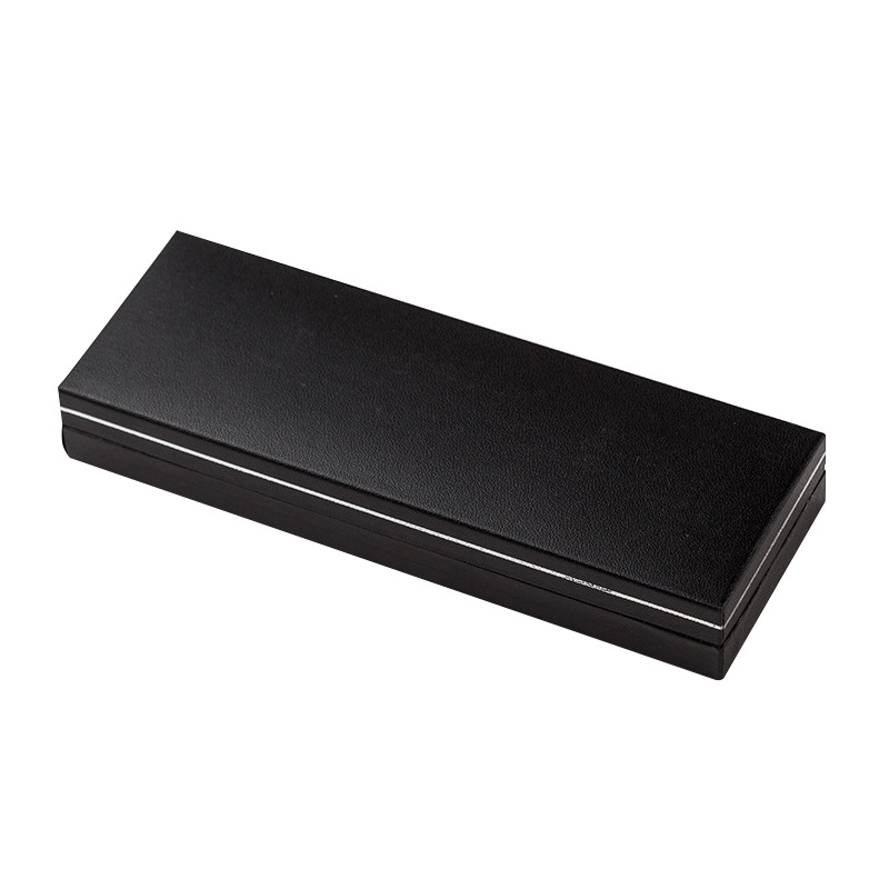 Caja de lápiz impresión negocio pluma embalaje papel caja de regalo creativo publicidad papelería caja de lápiz negro al por mayor