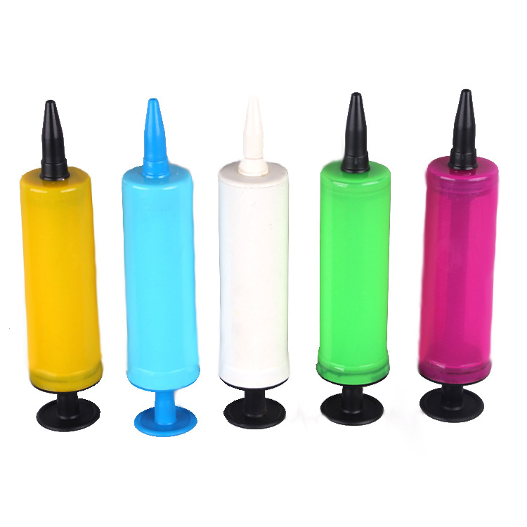 ROHS6英寸水气两用迷你打气筒魔术长条气球专用打气筒充气泵