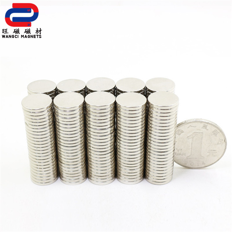 Hot new round refrigerator magnets strong magnetic NdFeB magnet bags magnet 10*3mm round strong magnetic