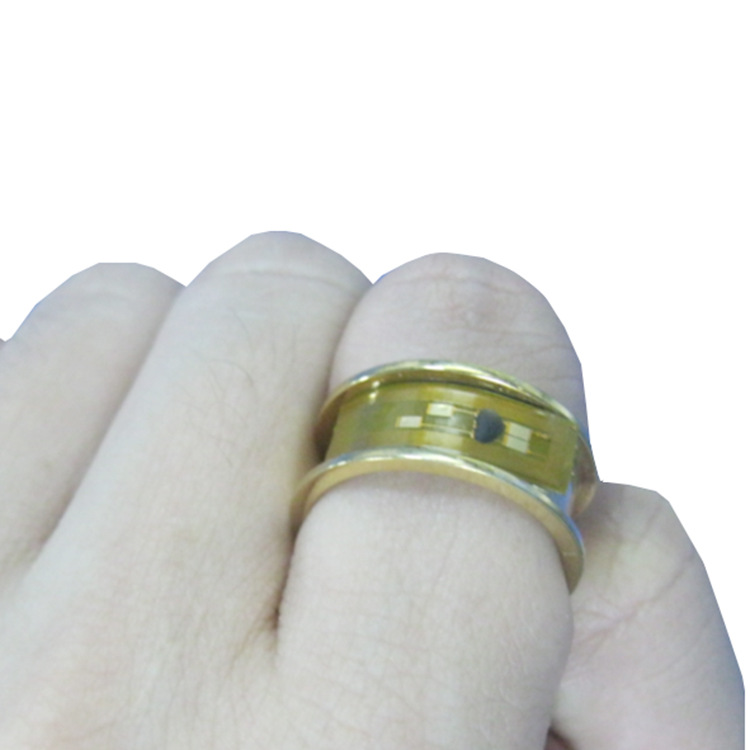 创新佳供应大容量Topaz512芯片可用于门禁|考勤|名片的NFC戒指标