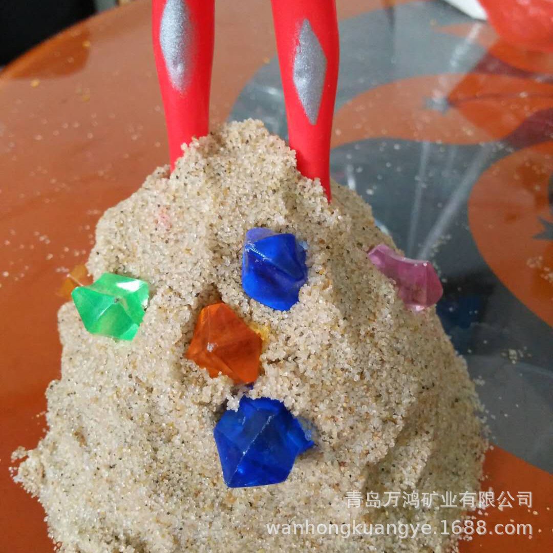 人造沙滩海沙细沙幼儿园沙池用圆粒海砂儿童水洗沙销山西陕西四川