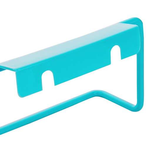 Cabinet door back hook, bathroom storage rack, nail-free, traceless towel rack, multi-purpose door rear wall-mounted rag rack