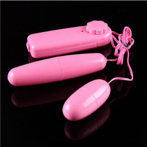 Fun double vibrator, long and short vibrator, vibrating, waterproof and silent, female masturbation device, adult sex toy