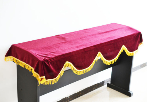 Manufacturer wholesale 88-key digital electric piano cover, dust cover, gold velvet piano top cover, piano cover