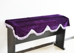 Manufacturer wholesale 88-key digital electric piano cover, dust cover, gold velvet piano top cover, piano cover