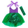 Summer summer clothing, lace dress, dudou, 0-3 years, children's clothing