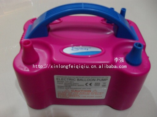 Xinlongfei 73005 Double Hole Balloon Inflator Pump Household Ball Electric Pump Lightweight Portable Tool