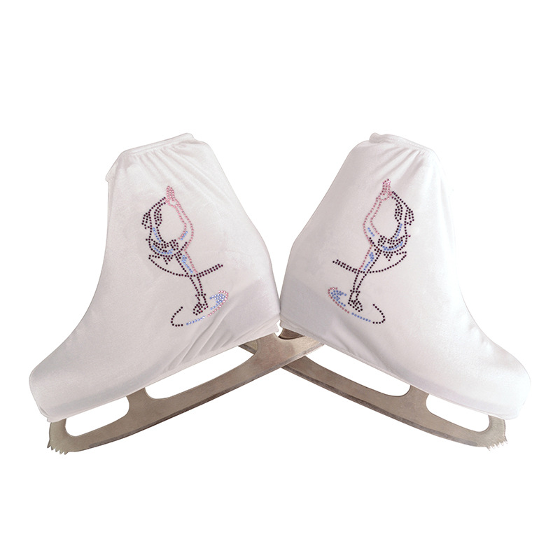 24-color profesional figura patinaje zapato cubierta coreano terciopelo estiramiento hombres y mujeres patinaje sobre ruedas zapato cubierta exportación punto y coma 20