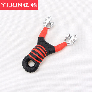 Precision three-card Tibetan antelope slingshot non-stainless steel aiming three-card recurve zinc alloy flat leather slingshot