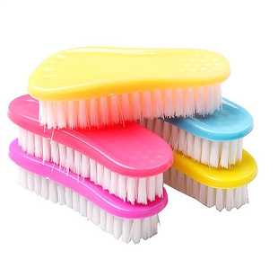 Cute feet multi-use cleaning brush color soft hair laundry brush shoe wash basin brush
