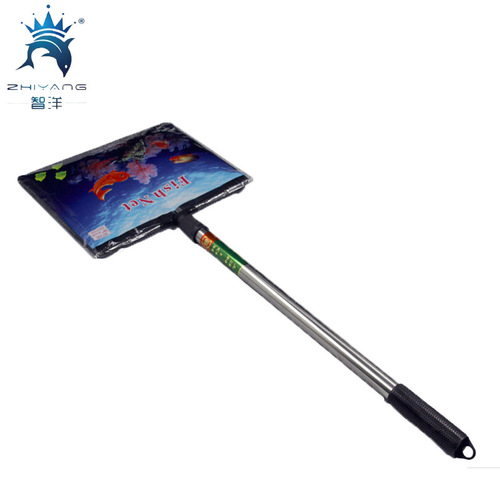 Aquarium fishing net, koi fishing net, Zhiyang telescopic stainless steel fishing net