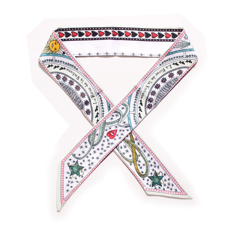 Double-layer double-sided bag, purse, handle, hair band, neckerchief