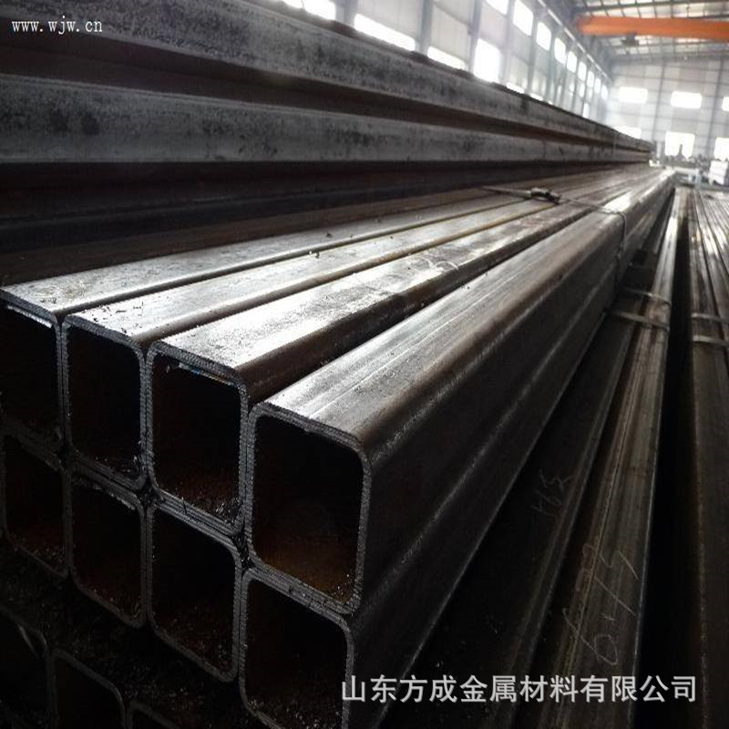 方管q345b大口径方管 轨道交通无缝厚壁黑方管 q235b护栏铁艺方管