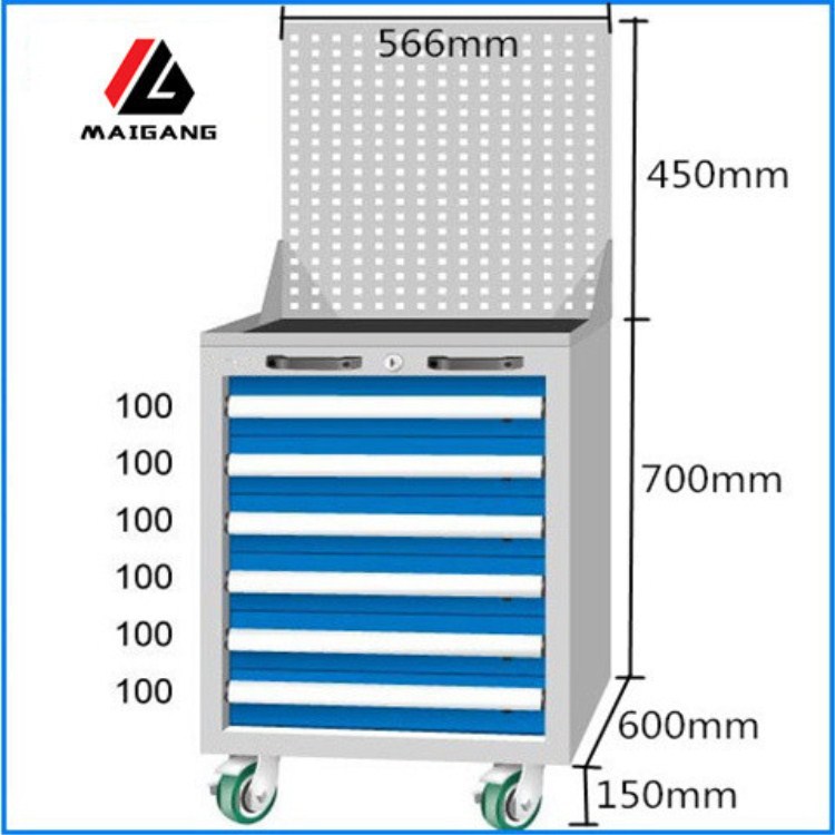 麦冈MG-Z7061MA抽屉式汽保汽修工具箱五金零件柜多功能重型工具车