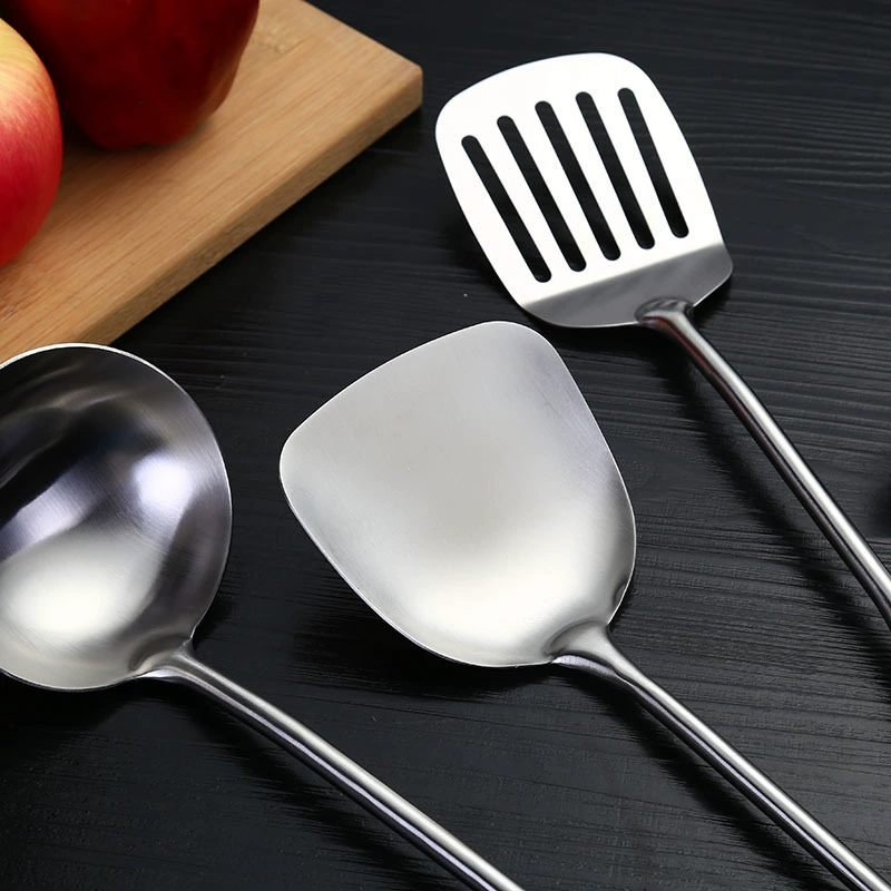 spatula из нержавеющей стали 304 кухонные принадлежности, ложка для каши, лопатка для жарки, ложка для риса, ложка для готовки, рыбная лопатка, лопатка для слива, прочные лапша