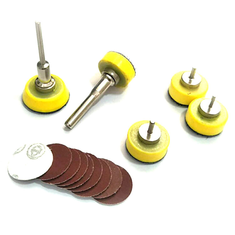 1-inch/2-inch/3-inch ventosa autoadhesiva placa pegajosa esponja de lana de papel de lija rueda de pulido chasis Placa de molienda eléctrica de apoyo