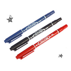 Children's Drawing Outline Pens, Thick & Thin Liners, Dual-Headed Markers—Waterproof and Fade-Resistant
