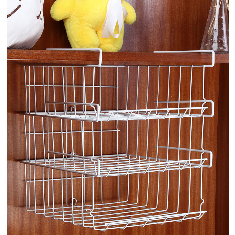 Factory wholesale hanging basket under hanging basket stackable hanging basket rack storage rack multi-layer storage rack