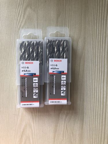 BOSCH Bosch Twist Drill Straight Shank High-Speed Steel Twist Drill Fully Ground Drill Bit 1-16mm