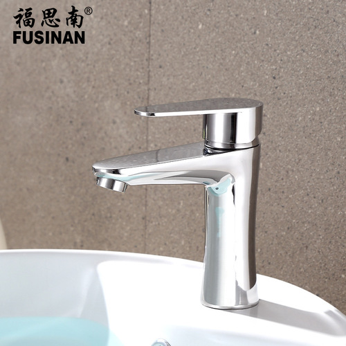 Manufacturer wholesale 304 stainless steel hot and cold basin faucet bathroom hand washing basin art basin mixing valve