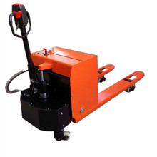 3吨半电动液压搬运车 半自动托盘装卸车 手动液压叉车