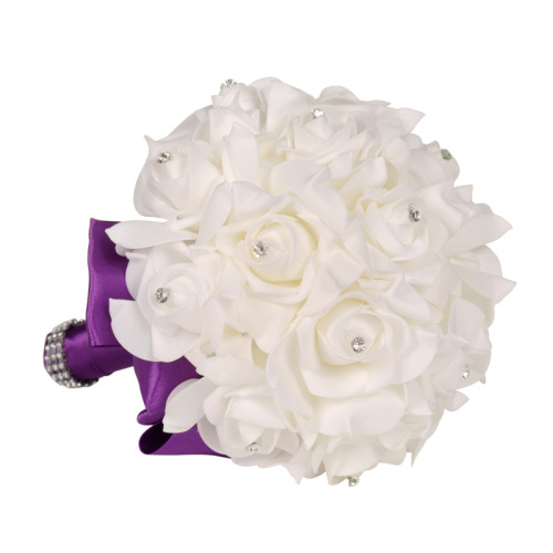 European and American wedding supplies wedding bride's bouquet Korean wedding PE foam simulation bride's bouquet