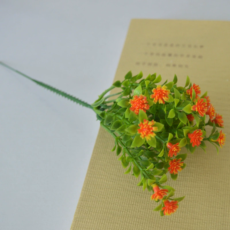  Simulated Gypsophila bouquet Milan grain fence small floral home flower arrangement with plastic flower shooting prop bouquet