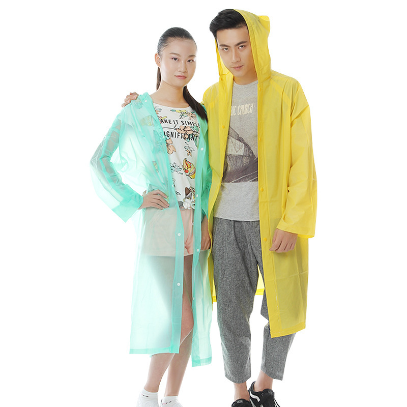 In stock special offer promotion motorcycle adult portable raincoat poncho Haojie rain gear factory direct sales men and women raincoat