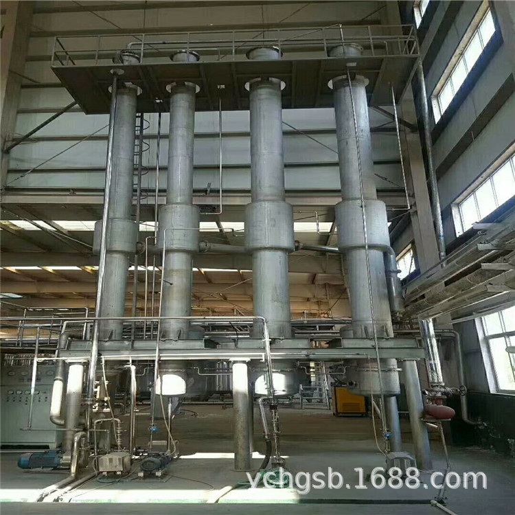 新到二手降膜蒸发器 三效降膜蒸发器  四效蒸发器 浓缩蒸发器