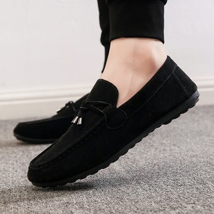 Men's loafers men's casual shoes, Korean style trendy cloth shoes, loafers, 2020 New