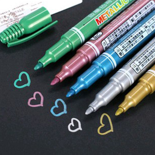 Lion 610 strange pen sign-in pen metallic marker pen oil-based touch-up pen graffiti DIY handmade pen