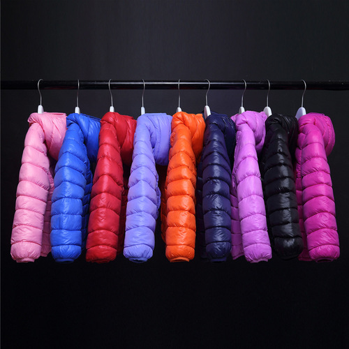  Autumn and Winter New Children's Clothing Boys and Girls Cotton Clothes Children's Light Down Cotton Clothes Short Baby Cotton-padded Jackets