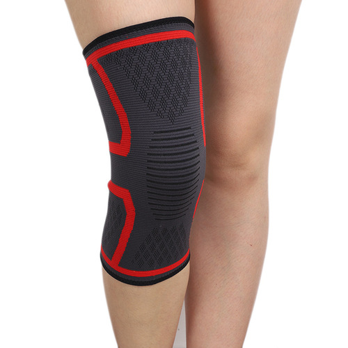 Adult Nylon Sports Knee Supporter Customizable Outdoor Basketball Cycling Knee Supporter Summer Fitness Thin Sports Knee Supporter