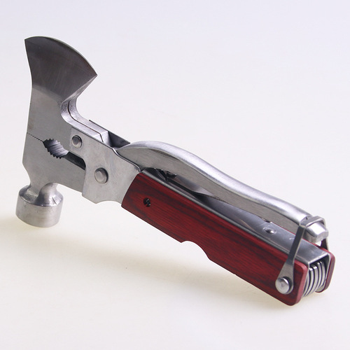 Vehicle-mounted multifunctional cone-shaped safety hammer, car escape tool ax hammer, mini safety life-saving window-breaking horn