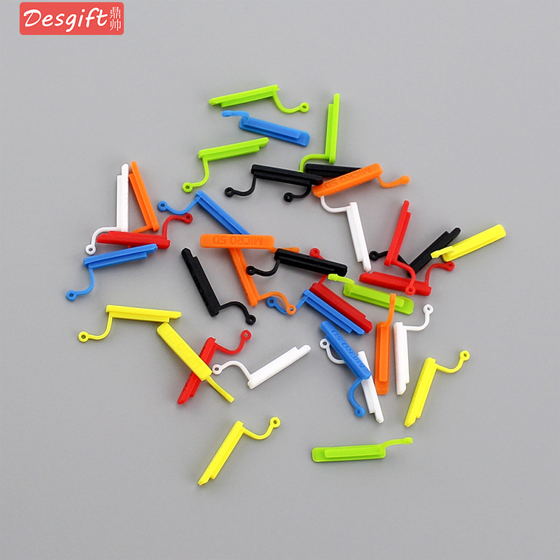 Micro SD card silicone plug card reader interface dust plug rubber cover laptop camera moisture-proof plug