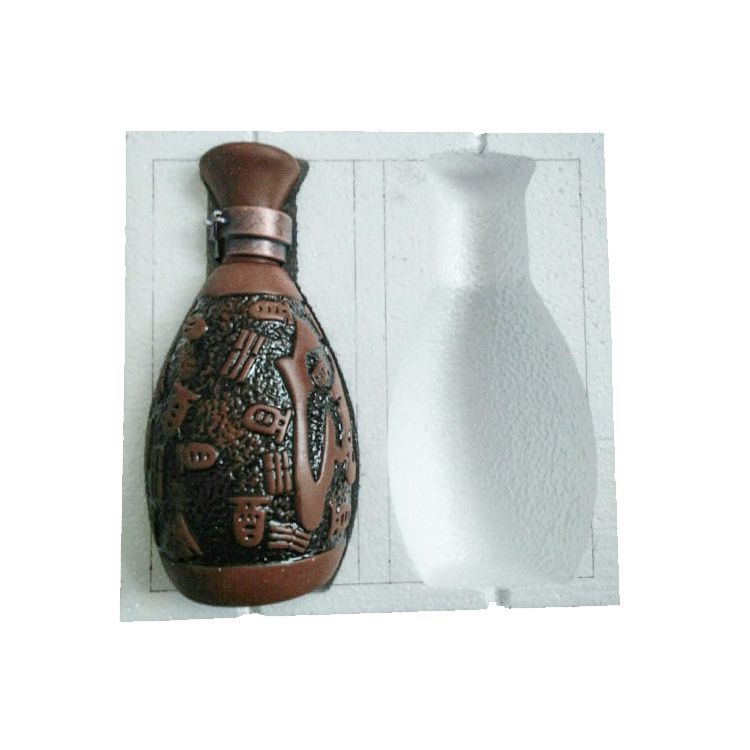 高密度填充免模酒瓶泡沫包装 保温隔热中空酒瓶eps泡沫板