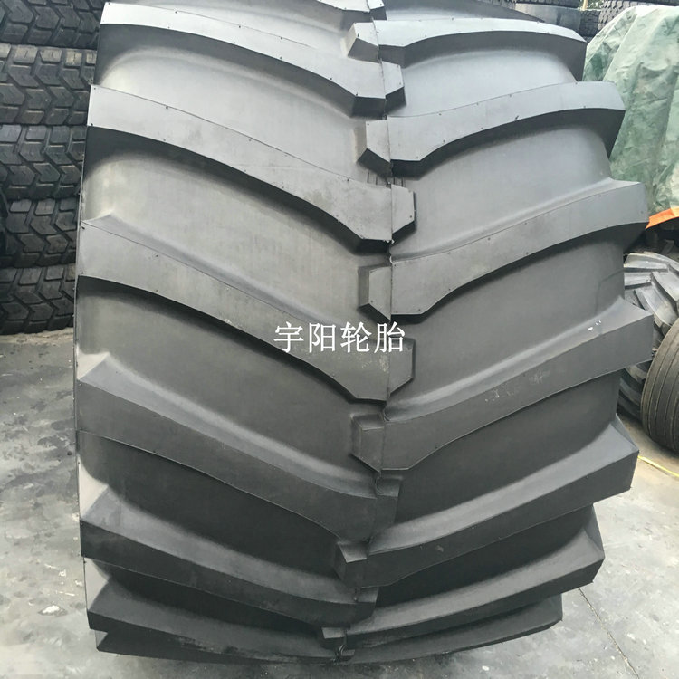 石油勘测机轮胎  66X44.00-25宽基轮胎 人字花纹
