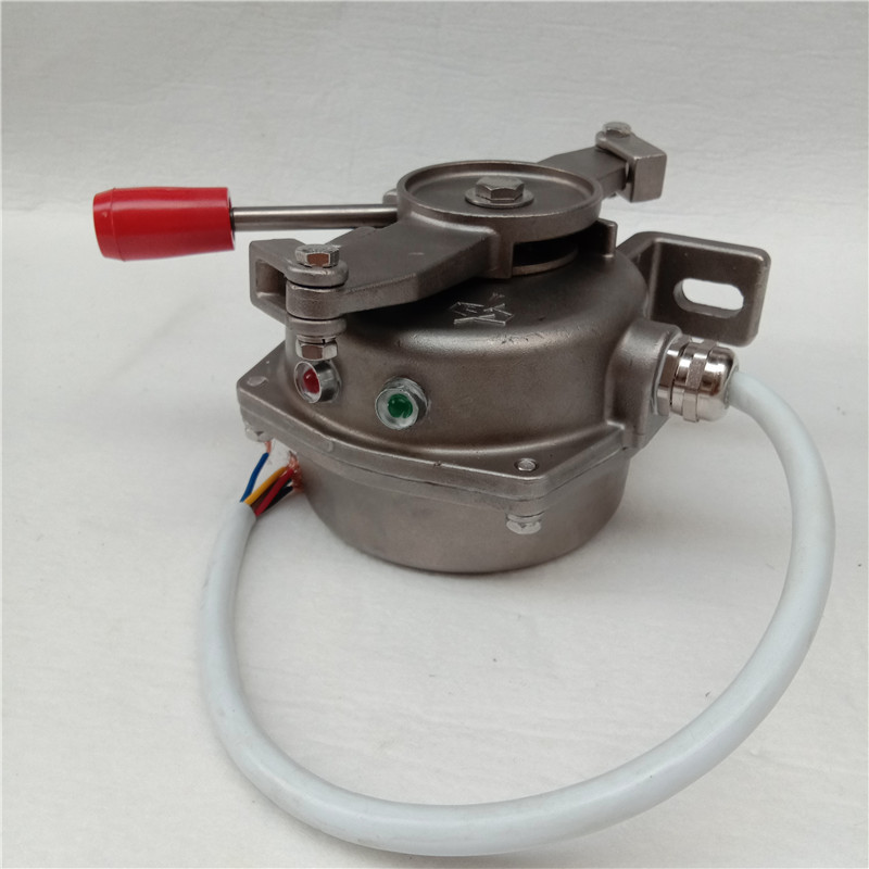 带指示灯XLLS-II不锈钢拉绳开关LLP4-Z胶带机急停安全开关LLP2-3