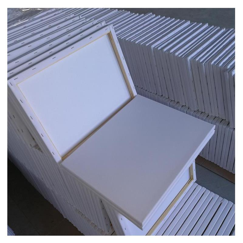 Factory Direct Sales Pure Cotton Oil Painting Frame Acrylic Paint Inner Frame DIY Canvas Picture Frame